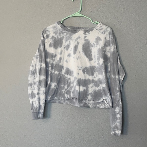 Cropped tie dye long sleeve - Picture 1 of 2